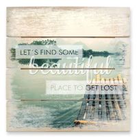 Holzbild Let`s find some… 41.5x40cm (neu, UVP 94.90 Fr.)